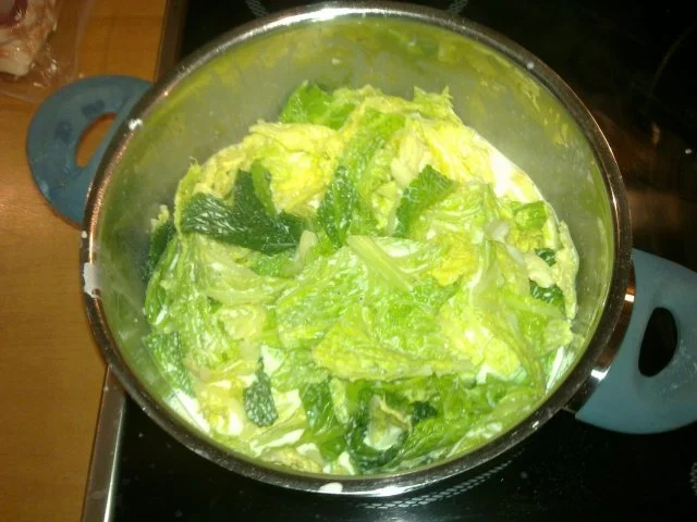 Barbarie Entenbrust auf Rahmwirsing - Aprikosengemüse - Rezept - Bild Nr. 6