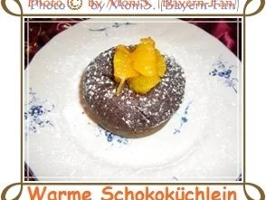 Warme Schokoküchlein - Rezept