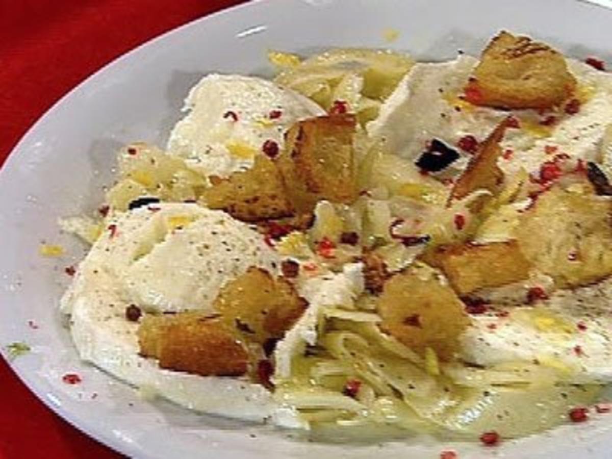 Bilder für Fenchel-Caprese mit Ciabatta-Croutons (Frauen) - Rezept