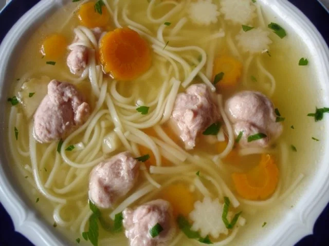 Nudelsuppe - Rezept