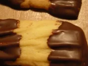 Plätzchen " mit schwarzen Enden " - Rezept