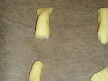 Rezept: Plätzchen " mit schwarzen Enden " Bild Nr. 4 Plätzchen " mit schwarzen Enden " - Rezept - Bild Nr. 4