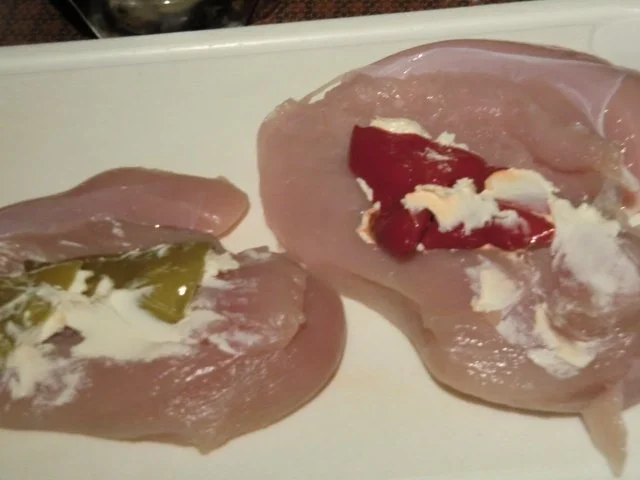 Gefüllte Hähnchenbrust im Speckmantel - Rezept - Bild Nr. 2