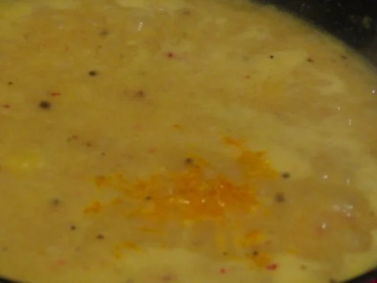 Orangenhähnchen mit Polenta-Kräuter-Schnitten und Ofentomaten - Rezept - Bild Nr. 7