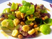 Rosenkohlsalat - Rezept