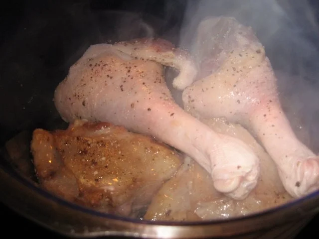Ragout von der Gänsekeule mit Rotwein-Maronen - Rezept - Bild Nr. 2