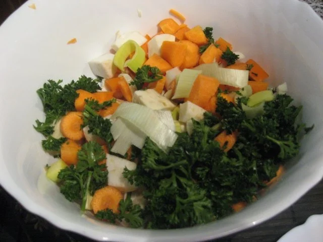 Ragout von der Gänsekeule mit Rotwein-Maronen - Rezept - Bild Nr. 3