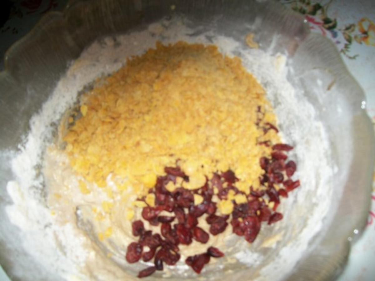 Cornflakes-Kekse  einfaches aber gut schmeckendes Plätzchen -Rezept - Rezept - Bild Nr. 4