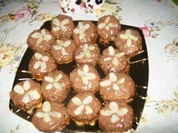 Müsli - Berge mit  Schokoladen - Überzug - Rezept