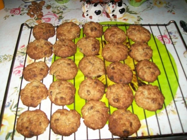 Rezept: Müsli - Berge mit Schokoladen - Überzug Bild Nr. 2 Müsli - Berge mit Schokoladen - Überzug - Rezept - Bild Nr. 2