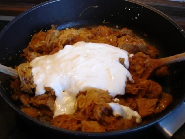 Rezept: Szegediner Gulasch Bild Nr. 8 Szegediner Gulasch - Rezept - Bild Nr. 8