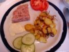 Bratkartoffeln mit Sülze - Rezept