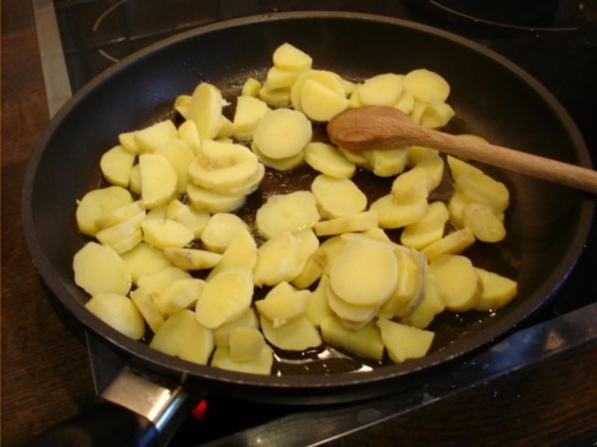 Bratkartoffeln mit Sülze - Rezept - Bild Nr. 8