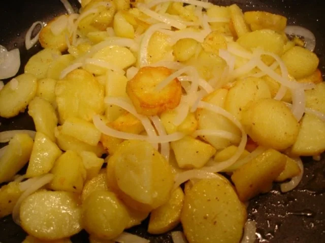 Bratkartoffeln mit Sülze - Rezept - Bild Nr. 12