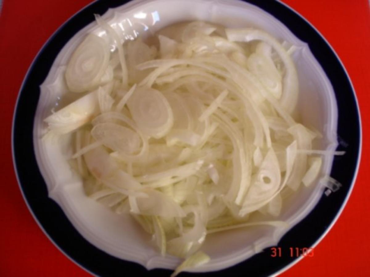 Bratkartoffeln mit Sülze und Chinakohlsalat - Rezept - Bild Nr. 15