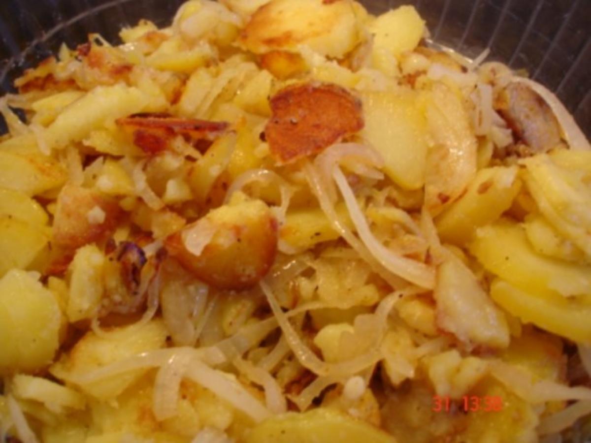 Bratkartoffeln mit Sülze und Chinakohlsalat - Rezept - Bild Nr. 19