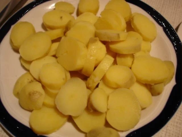 Rezept: Bratkartoffeln mit Bratheringfilets Bild Nr. 6 Bratkartoffeln mit Bratheringfilets - Rezept - Bild Nr. 6