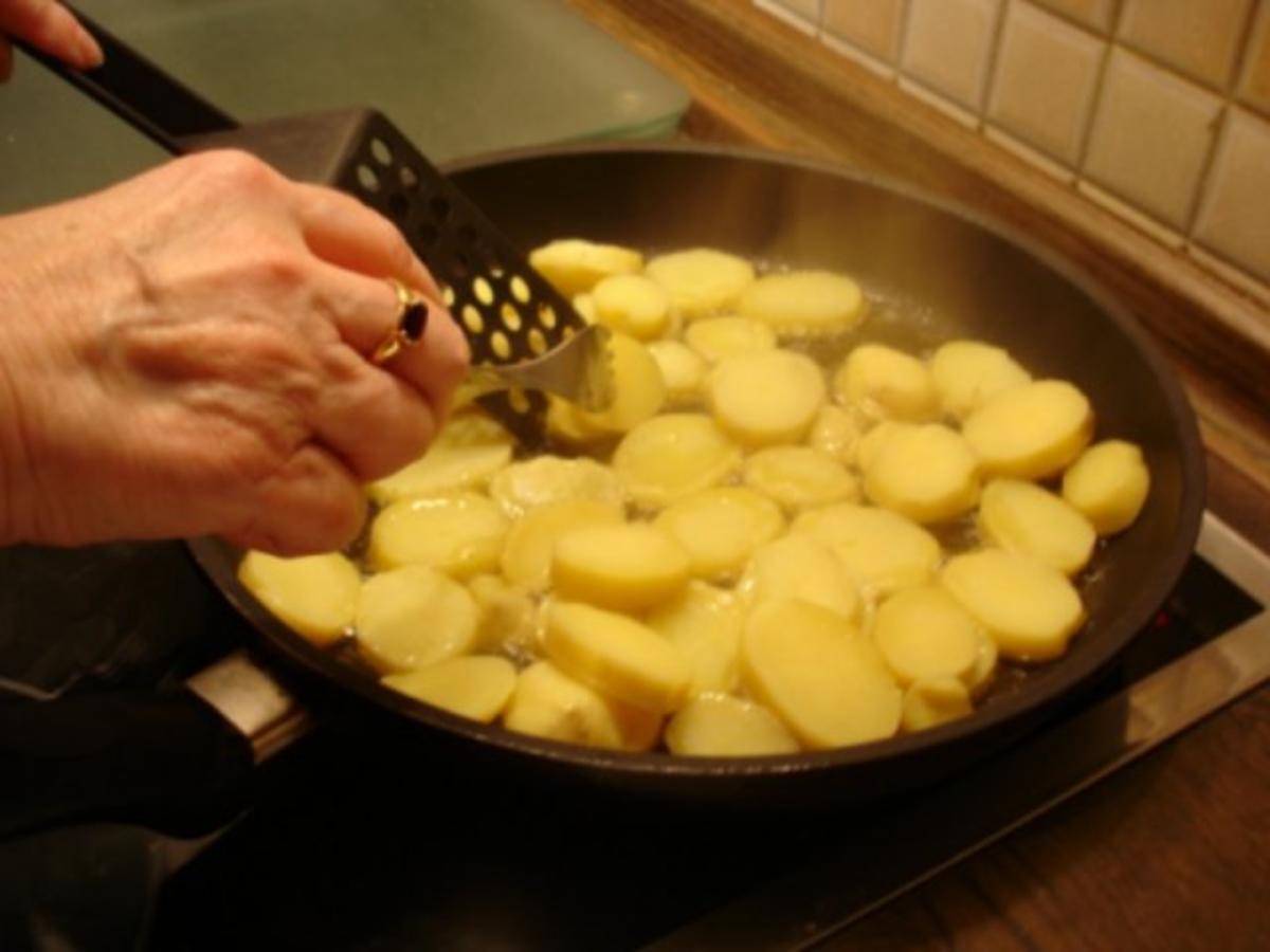 Bratkartoffeln mit Bratheringfilets - Rezept - Bild Nr. 8