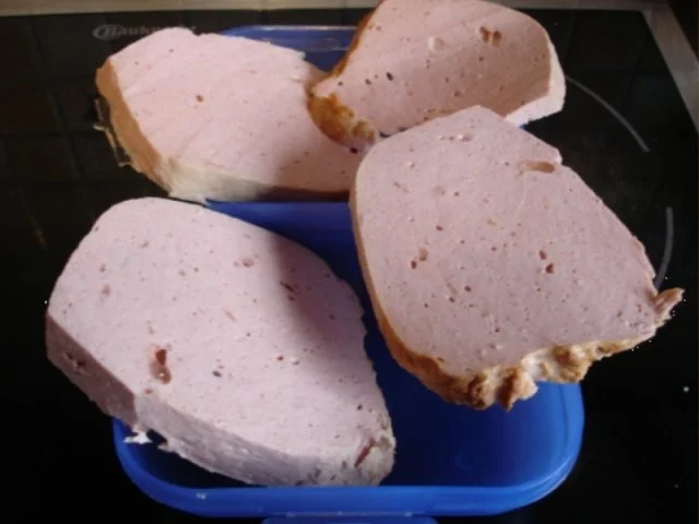 Bratkartoffeln, Leberkäse mit Spiegelei und Gurkensalat - Rezept - Bild Nr. 2