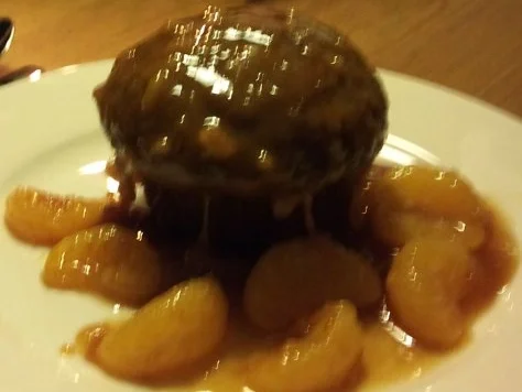 Rezept: Muffins - Schokomuffins mit Karamellkruste und warmen Mandarinen Bild Nr. 2 Muffins - Schokomuffins mit Karamellkruste und warmen Mandarinen - Rezept - Bild Nr. 2