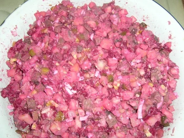 Weihnachtlicher Heringsalat nach alter Familientradition - Rezept - Bild Nr. 7