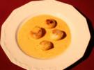 Jakobsmuscheln in Joghurt-Safran-Soße - Rezept
