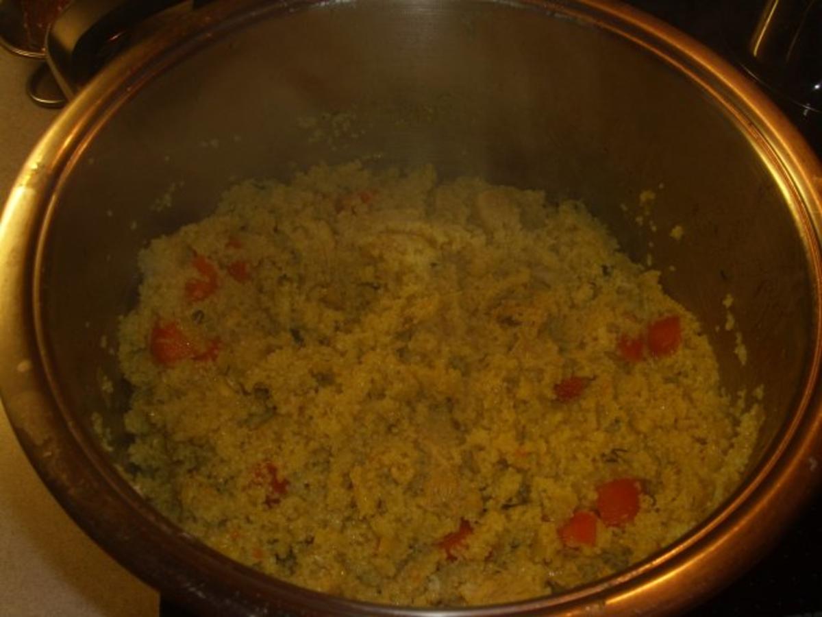 Couscous mit Hühnergeschnetzeltem - Rezept - Bild Nr. 4