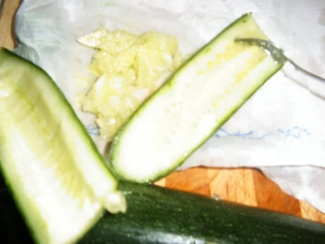 Lachs mit Gurken -Zuccinigemüse - Rezept - Bild Nr. 4