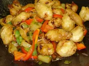 Rezept: Hühnerfleisch süß-sauer Hühnerfleisch süß-sauer - Rezept