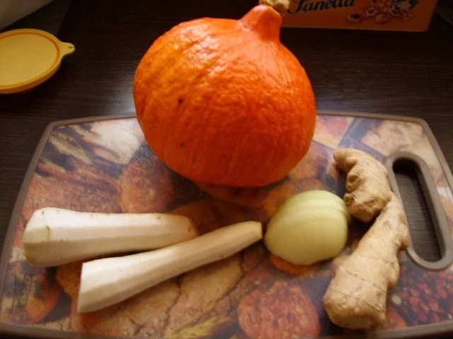 Kürbis-Meerettich-Suppe - Rezept