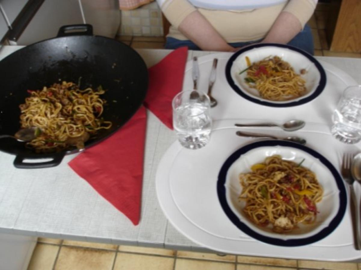 Chinesische Bratnudeln - Rezept - Bild Nr. 6