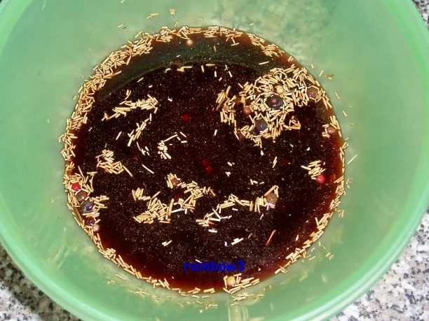 Rezept: Kochen: In Rotweinsauce geschmortes Gulasch Bild Nr. 2 Kochen: In Rotweinsauce geschmortes Gulasch - Rezept - Bild Nr. 2