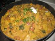★ Kartoffel - Zucchini - Gulasch mit Mettwürstchen ★ - Rezept