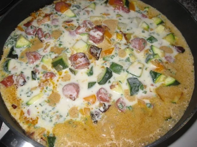 ★ Kartoffel - Zucchini - Gulasch mit Mettwürstchen ★ - Rezept - Bild Nr. 9