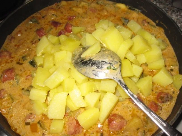 ★ Kartoffel - Zucchini - Gulasch mit Mettwürstchen ★ - Rezept - Bild Nr. 12