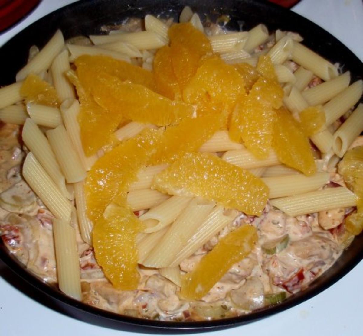 Penne mit einer Hähnchen-Fenchel-Sauce - Rezept - Bild Nr. 9