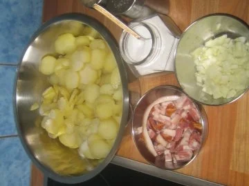 Kartoffeln - Ingrid’s feiner Speckkartoffelsalat - Rezept - Bild Nr. 3