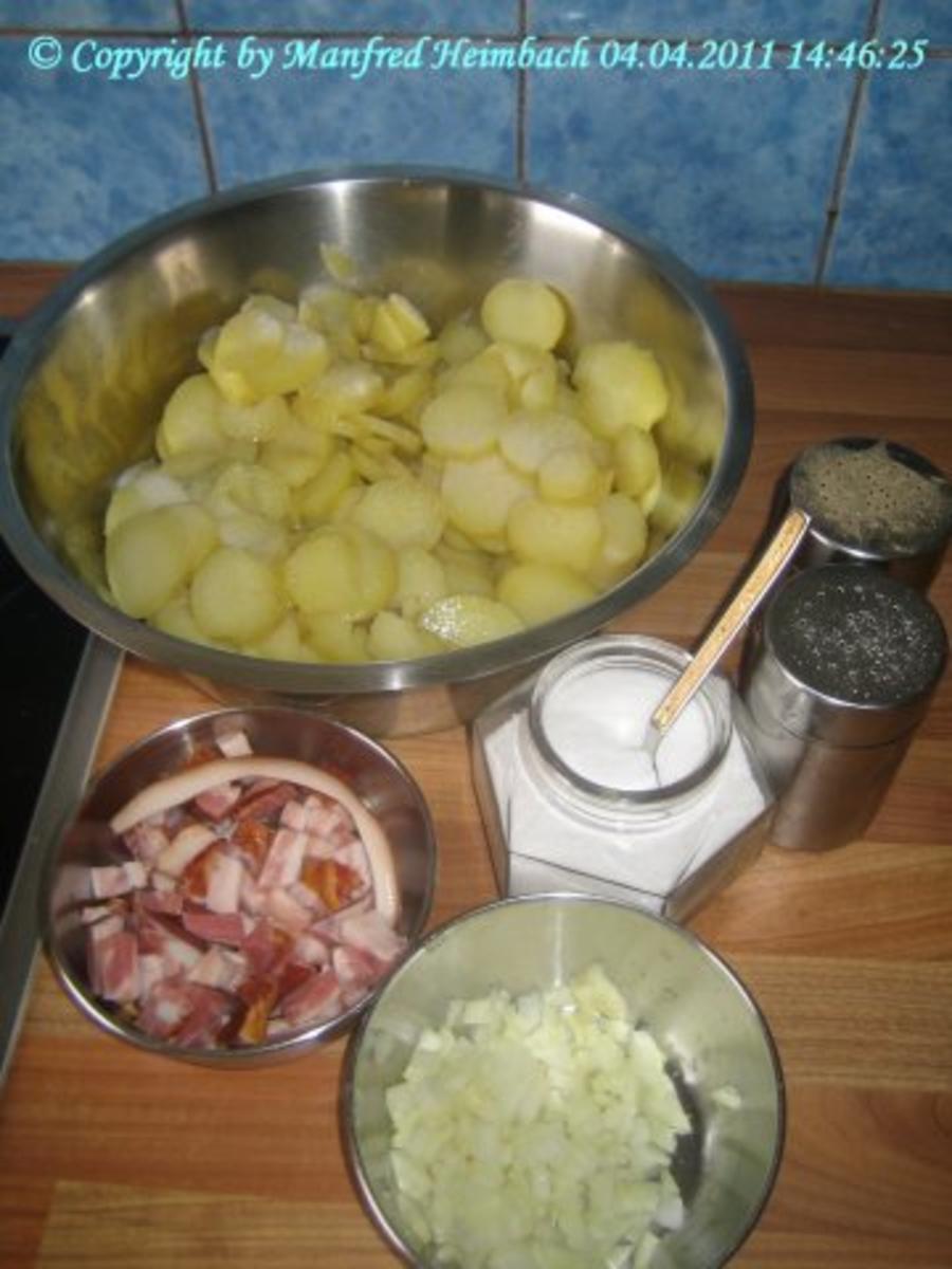 Kartoffeln - Ingrid’s feiner Speckkartoffelsalat - Rezept - Bild Nr. 4