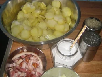 Kartoffeln - Ingrid’s feiner Speckkartoffelsalat - Rezept - Bild Nr. 4