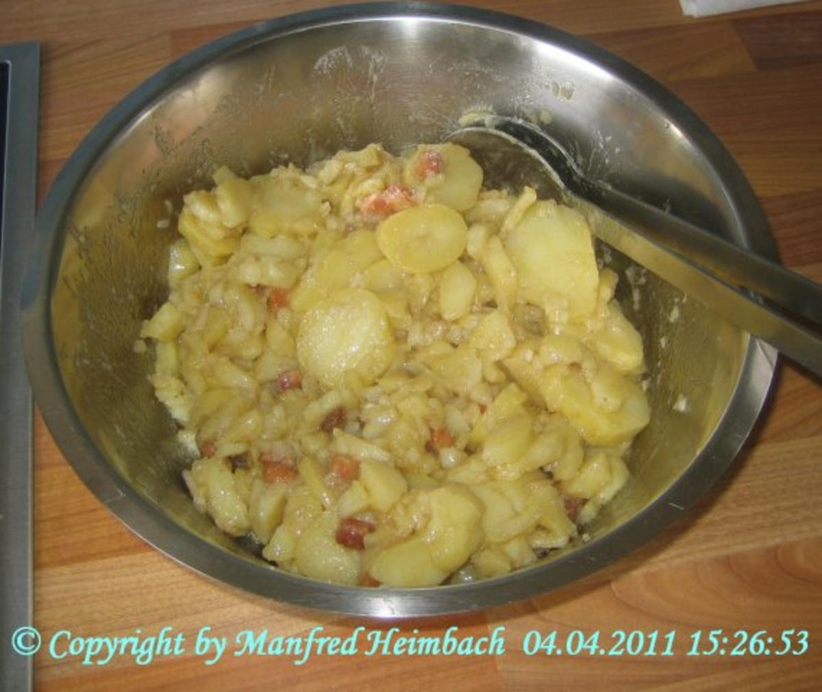 Kartoffeln - Ingrid’s feiner Speckkartoffelsalat - Rezept