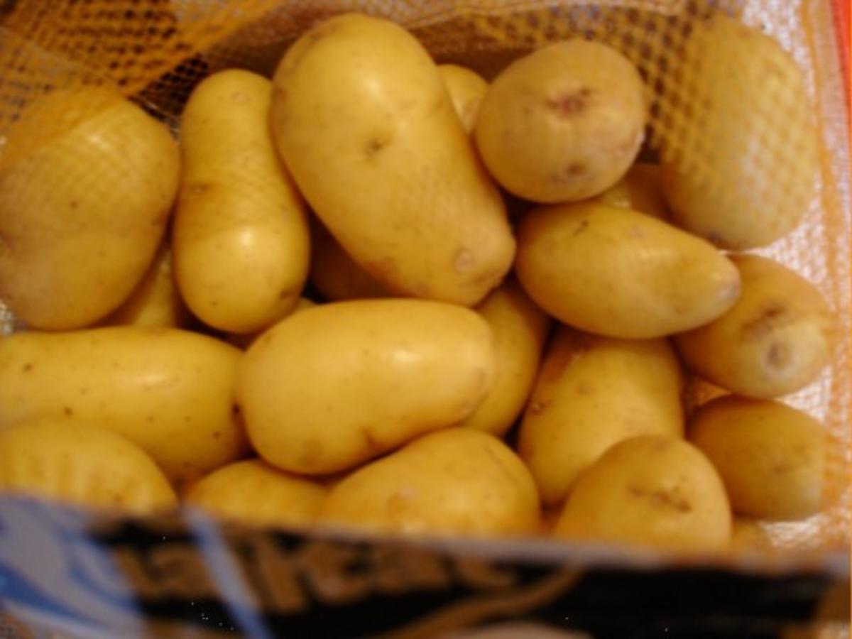 Bratkartoffeln mit Kartoffelblüten - Rezept - Bild Nr. 3