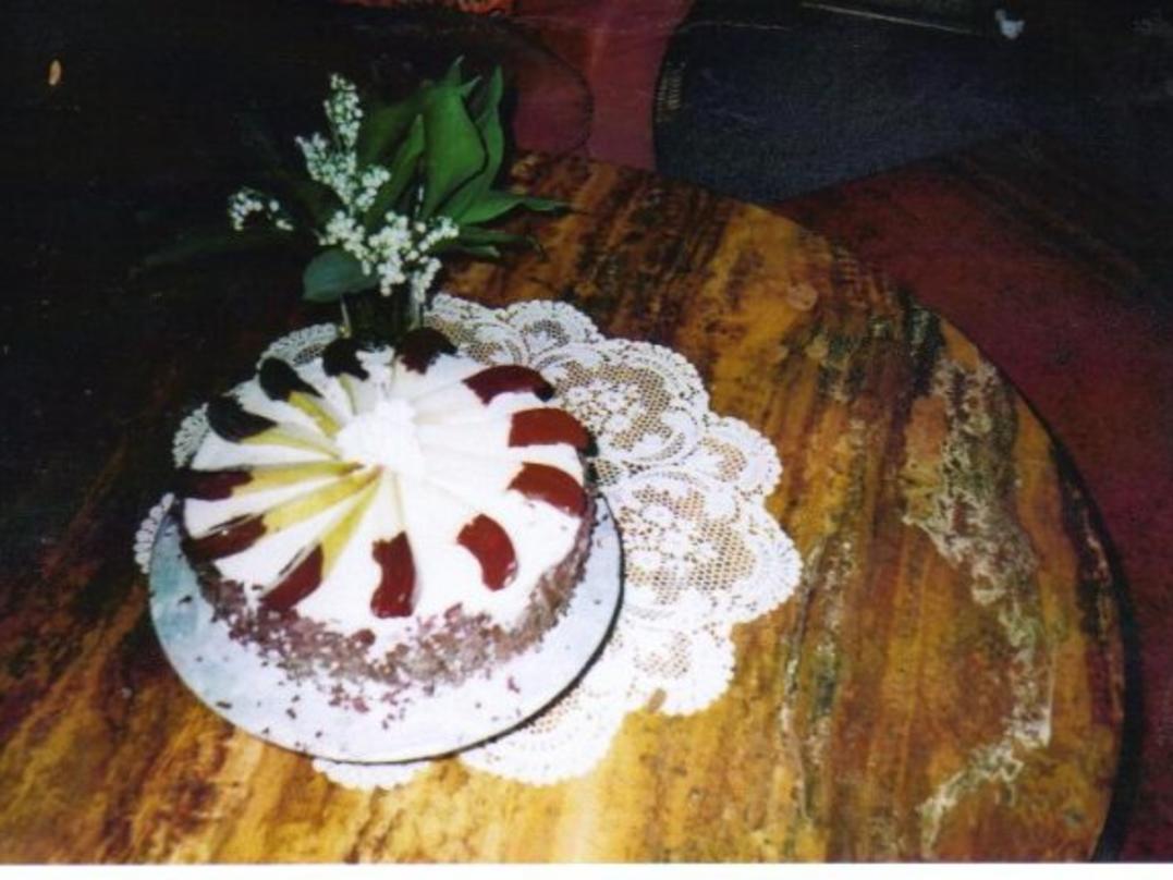 Schoko Birnen Torte - einfach - 68 kcal/100g