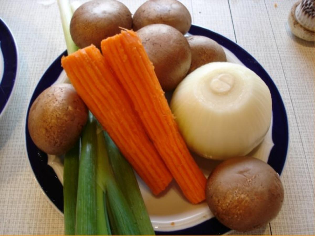 Pikante asiatische Hähnchennuggets mit knackigem Gemüse und Reis - Rezept - Bild Nr. 4