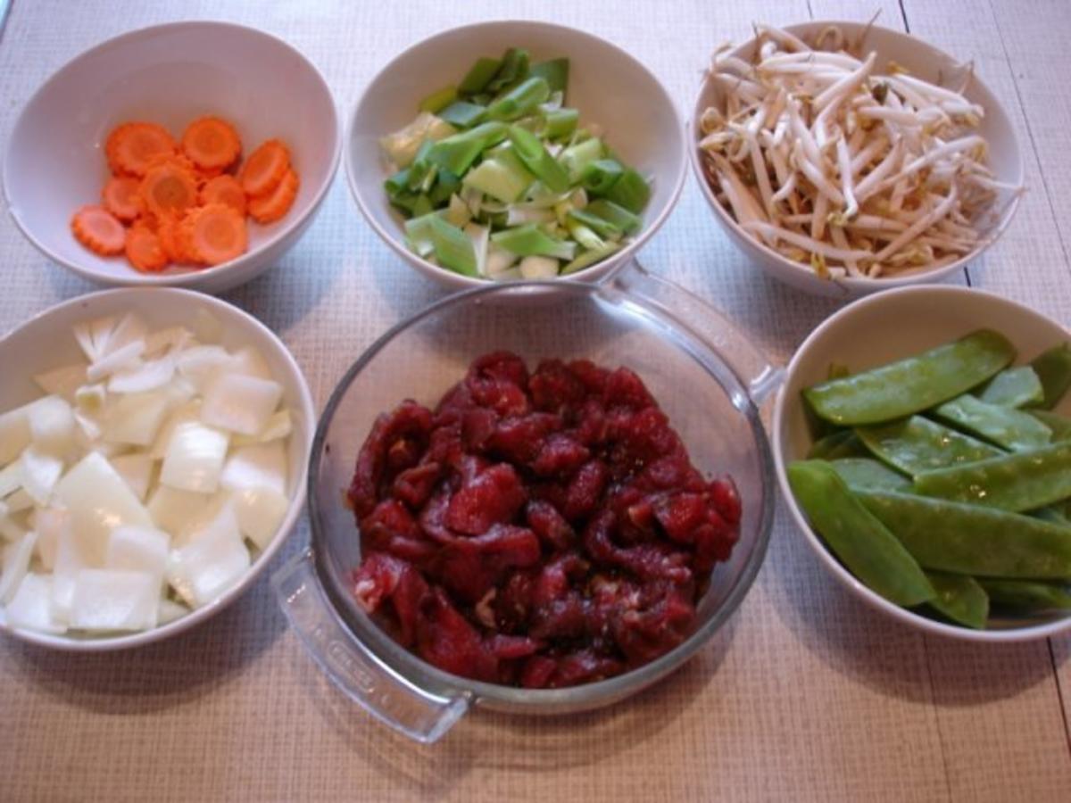 Chinesisches Rindfleisch - Rezept - Bild Nr. 3