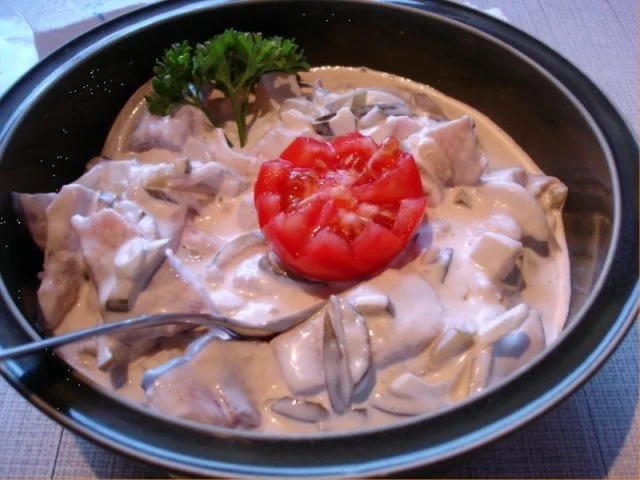 Rezept: Matjesstipp mit Pellkartoffeln und Blattsalat Bild Nr. 5 Matjesstipp mit Pellkartoffeln und Blattsalat - Rezept - Bild Nr. 5