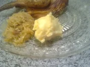 Perlhuhn mit Ananaskraut + Kartoffelstampf - Rezept - Bild Nr. 3