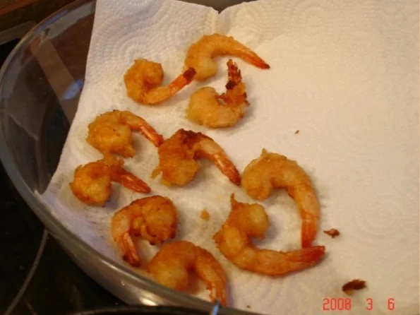 Frittierte Honig-Garnelen - Rezept - Bild Nr. 5
