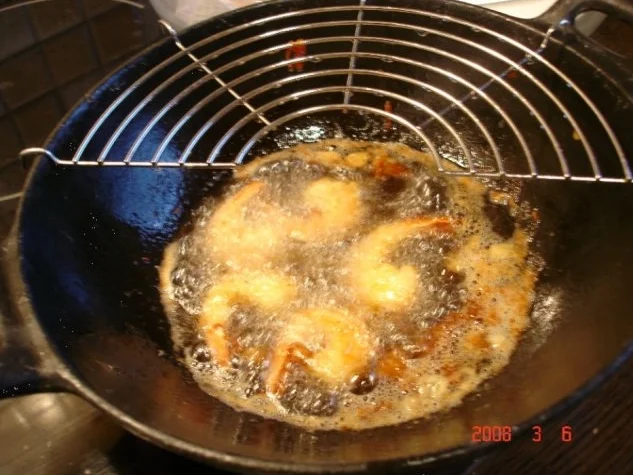 Frittierte Honig-Garnelen - Rezept - Bild Nr. 4