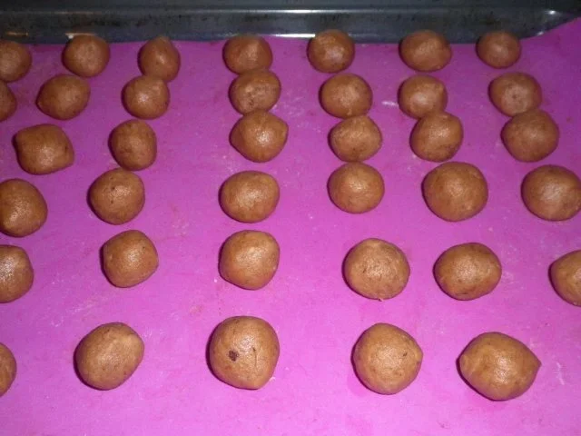 Rezept: Kaffee - Mandel - Kugeln Bild Nr. 2 Kaffee - Mandel - Kugeln - Rezept - Bild Nr. 2