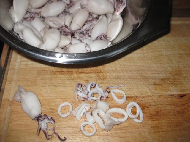 Rezept: Kalmare / Sepia aus der Pfanne Bild Nr. 5 Kalmare / Sepia aus der Pfanne - Rezept - Bild Nr. 5